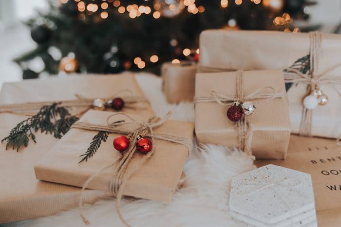 Cadeau de Noël romantique pour couple