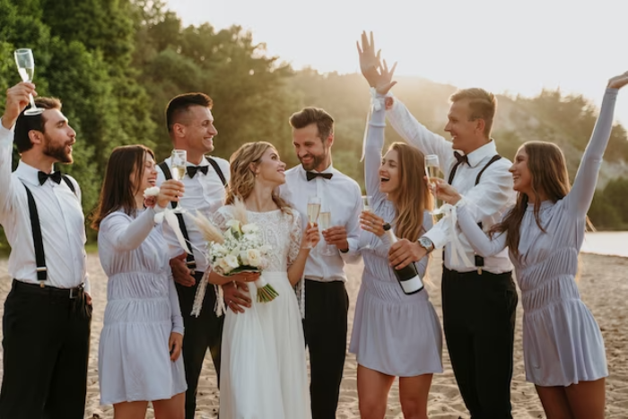 Đes invités dans le mariage