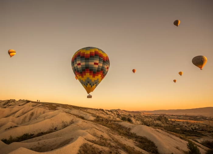 Un vol en Montgolfière