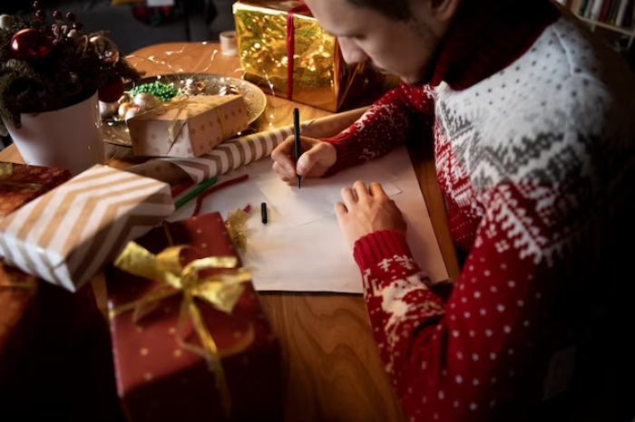 Envoyer les Voeux à la Fête de Noël 