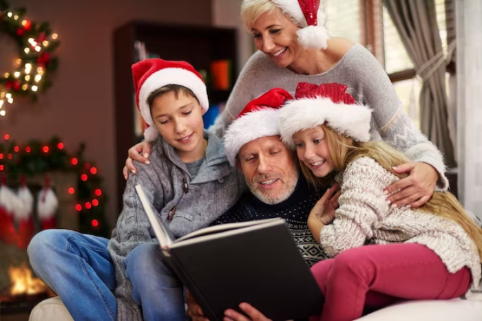 Lecture de contes de Noël