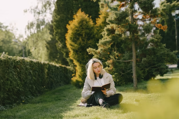 Dans un jardin ou près de la nature